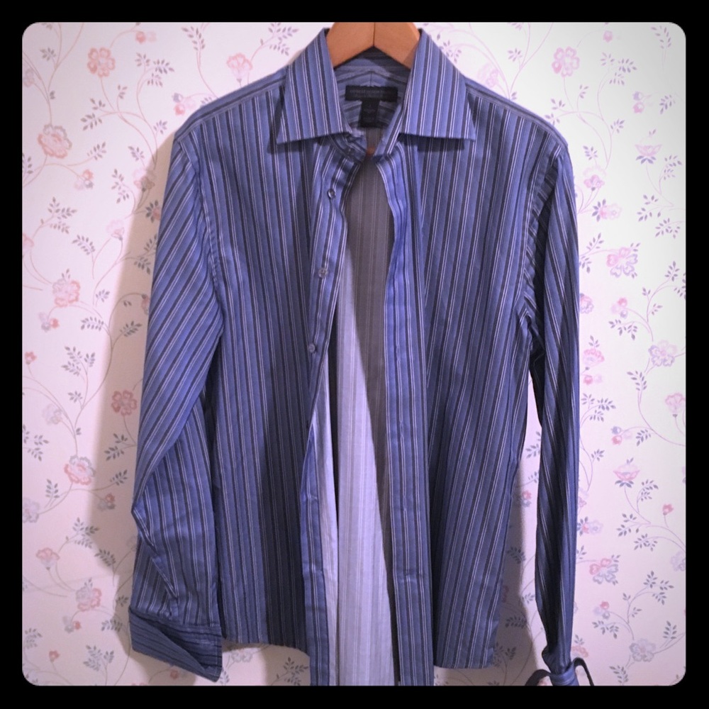 Express Design Studio dress shirt small EUC